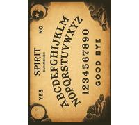 Spirit Board Journal - Mystic Paperback Notebook - Gothic Halloween Gift