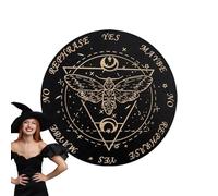 Spirit Board Ouija - Decorative Wooden Board with Letters and Hands for Messages - Ouija Board Game Divination for Beginners & Friends