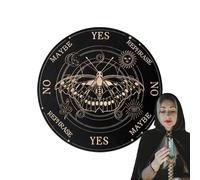 Spirit Board Pendlum - Wooden Letter Oracle Disc | Metaphysical Message Divination Game For Beginners Family Use | Occult Decor Tool For Spiritual Guidance Metaphysical Communication