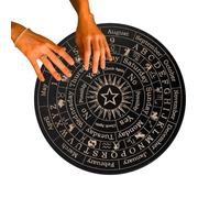 Spirit Board - Wooden Letter Oracle Disc | Metaphysical Message Probability Game for Beginner Family Use | Occult Tool for Spiritual Leadership Metaphysical Communication