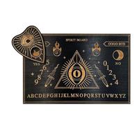 Spirit Board , Wooden Notice Boards Decision Board with Numbers | Witch Supplies for Spiritual Decorations, for Family, Friends