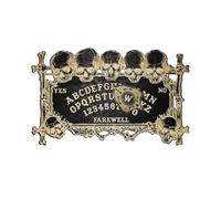 Spirit Board, Wooden Talking Boards, 9.45 x 9.65 inches Divination Decision Tool, Vintage Tabletop Design, Mystical Entertainment Prop, for Group Games Home Classroom Gathering Use