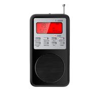 Spirit Box for Ghost Hunting - Paranormal Investigation Device with AM/FM Sweep, EMF Detection, EVP Recorder, Temperature Sensor & Backlit Display - Real-Time Spirit Communication Tool - Black