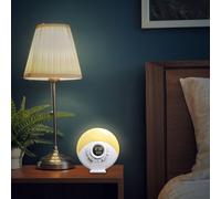 Spirit Digital LED Wakeup Light Alarm Clock - White