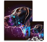 Spirit Dog 1000 Piece Jigsaw Jigsaw Puzzles Relaxing Entertainment, Home Decor 50x75CM/19.68x29.52inch