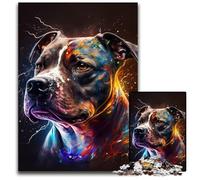 Spirit Dog Adult Jigsaw Puzzles 1000 Pieces cardboard Jigsaw Puzzles for Adults Perfect DIY Art Decor Or Birthday Gift 26X38CM/10.23x14.96inch
