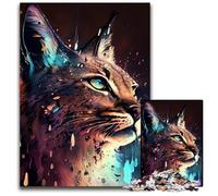 Spirit Dog Jigsaw Puzzles for Adults 1000 Piece Wooden Jigsaw Puzzles for Adults Ideal for Lover, Perfect Christmas, New Year, Valentine's Gift 50x75CM/19.68x29.52inch