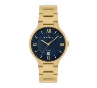 Spirit Gents Blue Dial Gold Tone Stainless Steel Watch