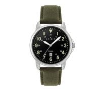 Spirit Gent's Khaki Canvas Strap Watch
