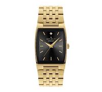 Spirit Gents Polished Pale Gold Square Diamond Bracelet Watch