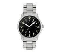 Spirit Gents Sporty Black Dial Stainless Steel Watch
