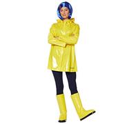 Spirit Halloween Adult Coraline Costume | Officially Licensed | TV and Movie Costume | Coraline Cosplay | Group Costume, Multicolor, Large