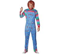 Spirit Halloween Adult Deluxe Chucky Costume (Small/Medium)