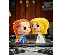 Funko Spirit Halloween Bride of Chucky Chucky and Tiffany Movie Moment POP! | Officially Licensed | Limited Edition | Horror Collectible