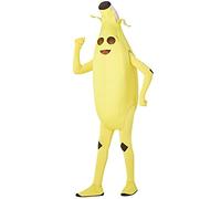 Spirit Halloween Fortnite Kids Peely Banana Costume | Officially Licensed | Video Game Cosplay | Group Costume, Multicolored, Child Large