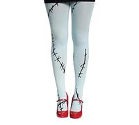 Spirit Halloween Nightmare Before Christman Sally Tights ((Sally Stiched Tights, Plus Size))
