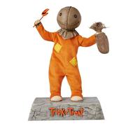 Spirit Halloween Trick 'r Treat Poseable Sam Doll Statue | Officially Licensed | Halloween Home Décor