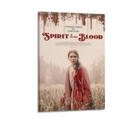 Spirit in The Blood Poster Wall Art Canvas Poster Modern Painting for Living Room Bed Room 16x24inch(40x60cm) Frame-style