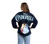 Spirit Jersey Disney Princess Collection, Oversized, Unisex, Long Sleeve Pullover Shirt, Heavy Pre-Shrunk 100% Cotton