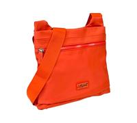 Spirit Lansdown Eco Friendly Polyester Waterproof Crossbody Bag - Lightweight Travel Bag - Multiple Sections & Adjustable Strap - Medium Size - Orange