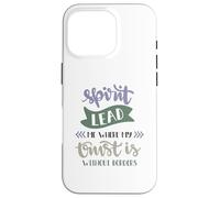 Spirit Lead Me Where My Trust Is Without Borders Case for iPhone 16 Pro