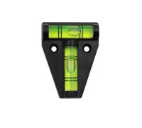 Spirit Level 2 Way, Small Bubble Spirit Level, T-Type, 58x44x13 Mm for, RV, Furniture, Factory Machinery, Camera, Tripods, Trailers (3 Pack)