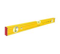 Spirit Level 24" (60CM), Electrostatic Powder-Coated Thick-Walled Aluminium Section, Non-Magnetic Base, 2 x 90° & 1 x 180° Vials, 1 in Pack