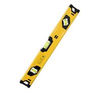 Spirit Level - 400 mm/16 Inch High-Precision Magnetic Mini Level, 3 Bubble Levels 45°,90°,180° with Magnetic Base Yellow Black Aluminium Alloy Shock Proof Torpedo Spirit Levels for Home Decor Crafting