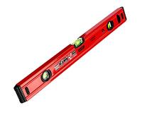 Spirit Level, 500mm Magnetic Torpedo High-precision Shockproof Balance Ruler, With 3 Bubbles 45°, 90°, 180°(Size:50cm,Color:Red)