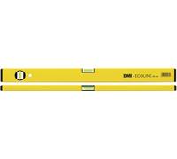 Spirit Level Construct Length 60cm Aluminum Yellow Accuracy 1mm/m by BMI