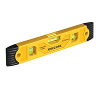 Spirit Level, Firecore Small Spirit Level, Level Tool, Magnet Torpedo Level with 3 Bubble 45°,90°,180°, 230mm/9Inch - FSL230PC