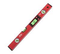 Spirit Leveler, Portable Plumbing Tool, 19.69x1.93x0.91 inches 3 Bubble Ruler, Shockproof Durable Design, Accurate Easy Read Scale, Perfect for Cutting Home Renovations Projects Construction Work