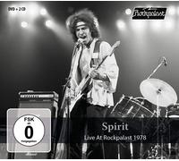 Live at Rockpalast 1978 DVD (2019) Spirit 3 discs NEW Fast and FREE P & P