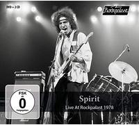Live at Rockpalast 1978 DVD (2019) Spirit 3 discs NEW Fast and FREE P & P