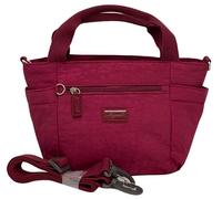 Spirit Medium Lightweight Grab Cross Body/Shoulder Water Resistant Holiday Travel Day Bag 6812 (Bordeaux)