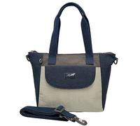 Spirit Medium Lightweight Grab Shoulder Water Resistant Holiday Travel Day Bag 6783 (Navy Multi)