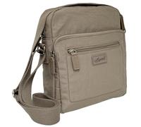 Spirit Medium Lightweight Waterproof Crossbody Shoulder Multi Pocket Travel Holiday Day Bag With Adjustable Strap 5766 (Mink)
