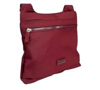 Spirit - Medium Size Lansdown Waterproof Cross Body Bag - Lightweight and Eco Friendly Travel Bag with Multiple Sections & Adjustable Strap - Travelling Essentials (Burgundy)