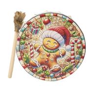 Spirit Music Shamanic Drum, Shaman Hand Drums, Handmade Spiritual Music Shamanic Drum, Smooth and Delicate Handmade Shamanic Drum for Music Lovers and Experienced Mu