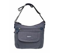 Spirit - Nylon Showerproof Crossbody Bag - Unisex Lightweight Travel Bag with Multiple Pockets and Adjustable Strap - Blue Jean Crossbody Bag, Medium Size
