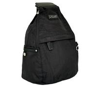 Spirit - Nylon Splash Resistant Backpack - Lightweight and Versatile Rucksack with Multiple Pockets and Adjustable Straps for Comfort - Holiday and Travel Backpack, Black