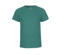 Spirit of 76 Neutral Kids Short Sleeved T-Shirt, 100% organic cotton. Fairtrade, Oeko-Tex and Ecolabel certified, textile color: teal, size: 152/158