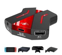 Spirit Of Gamer - CROSSGAME 2 Adapter - Play Keyboard and Mouse on Video Game Consoles with the Converter : SWITCH / PS4 / PS3 / XBOX ONE - 1 X 3.5 mm Jack Jack for Gaming Headset