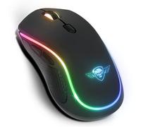 Spirit Of Gamer PRO M9, Wireless Gaming Mouse Symmetric, 6 Programmable Buttons, 4200 DPI Optical Sensor, 6 Customizable RGB Backlight Effects, Rechargeable Ergonomic Gaming Mouse