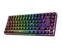 Spirit Of Gamer | Wireless Bluetooth Gaming Keyboard | Spanish Layout QWERTY | TKL Compact 65% Keyboard | Semi-Mechanical Keys Including 25 Anti-Ghosting | Compatible with PC, Phone and Tablet