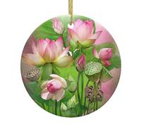 spirit of the lotus Christmas Ornaments, Hanging Festive Decorative Ornament, Perfect for Holiday and Gift