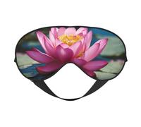 Spirit of The Lotus Print Eye Mask,Silk-Like Sleep Mask,Night Sleeping Mask for Men Women,for Sleep Relaxation