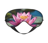 Spirit of The Lotus Print Functionality Outdoor Travel Eye Mask Breathable Camping Meditation Yoga Friendly