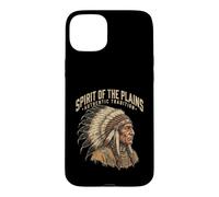 Spirit of the Plains Authentic Tradition Indigenous Chief Case for iPhone 15 Plus