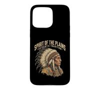 Spirit of the Plains Authentic Tradition Indigenous Chief Case for iPhone 15 Pro Max